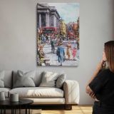 Trafalgar Square London canvas print, room display