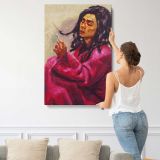 The Morning After by Aaron Coberly canvas print, displayed on a wall