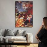 Adoration OF The Magi by Abraham Bloemaert canvas print, room display
