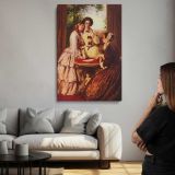 Doubtful Fortune by Abraham Solomon canvas print, room display