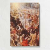 Glorification Of The Cross by Adam Elsheimer canvas print, front view