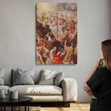 Glorification Of The Cross by Adam Elsheimer canvas print, room display