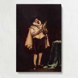 The Trophy by Adolphe Alexandre Lesrel canvas print, front view