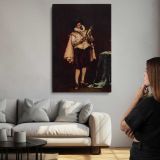 The Trophy by Adolphe Alexandre Lesrel canvas print, room display