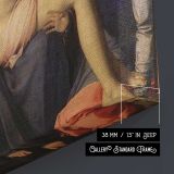 Deposition of Christ by Agnolo Bronzino canvas print, canvas edge detail