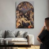 Deposition of Christ by Agnolo Bronzino canvas print, room display
