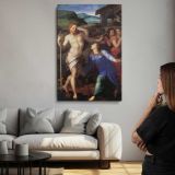 Noli me tangere by Agnolo Bronzino canvas print, room display