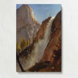 Liberty Cam Yosemite by Albert Bierstadt canvas print, front view