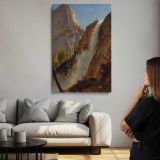 Liberty Cam Yosemite by Albert Bierstadt canvas print, room display