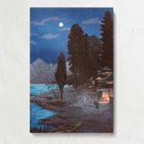 Lake Chuzenji by Moonlight by Hiroaki Takahashi canvas print, front view