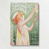 Absinthe Robette by Privat Livemont canvas print, front view