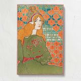 Jane from L'Estampe Moderne by Louis Rhead canvas print, front view