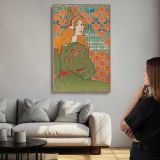 Jane from L'Estampe Moderne by Louis Rhead canvas print, room display