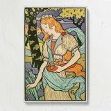 Grafton Galleries French Decorative Art Exhibition canvas print, front view