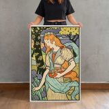 Grafton Galleries French Decorative Art Exhibition canvas print, held for scale