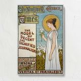 The New York Times Easter Design canvas print, front view
