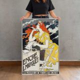 Encre L Marquet by Eugène Grasset canvas print, held for scale