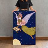 Vanity Fair Winged Figure canvas print, held for scale