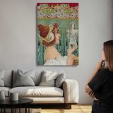 Laurier Objets d'Art canvas print, room display