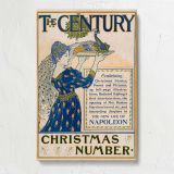 The Century Christmas Magazine Cover canvas print, front view