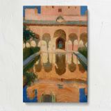 Hall of the Ambassadors Alhambra Granada by Joaquín Sorolla canvas print, front view
