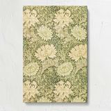 Chrysanthemum Floral Pattern by William Morris canvas print, front view
