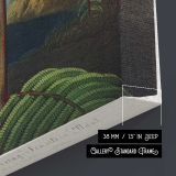 Large-Flowering Sensitive Plant by Robert John Thornton canvas print, canvas edge detail