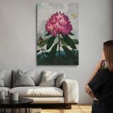 The Pontic Rhododendron by Robert John Thornton canvas print, room display