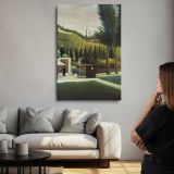 Toll Gate The Customs Post by Henri Rousseau canvas print, room display
