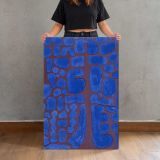 Late Evening Looking Out of the Woods by Paul Klee canvas print, held for scale