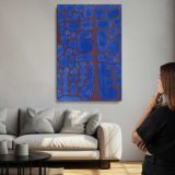Late Evening Looking Out of the Woods by Paul Klee canvas print, room display