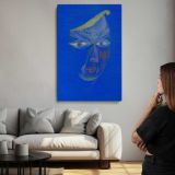 Portrait of an Oriental by Paul Klee canvas print, room display