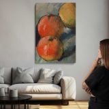 Two and a Half Apples by Paul Cézanne canvas print, room display