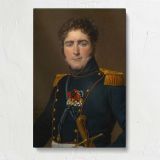 Comte Henri-Amedee-Mercure de Turenne d'Aynac canvas print, front view