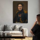 Comte Henri-Amedee-Mercure de Turenne d'Aynac canvas print, room display