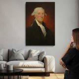 George Washington Vaughan Portrait canvas print, room display
