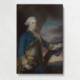 Admiral Harry Paulet Duke of Bolton canvas print, front view