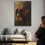 George Harley Drummond with a Horse canvas print, room display