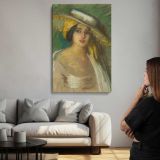 Spanish Fantasy III by Alice Pike Barney canvas print, room display