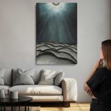 Moon and Sea No II by Arthur Dove canvas print, room display