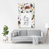 Holy Bible Verse Art Canvas at Office Scripture Decals Quote Print Canvas