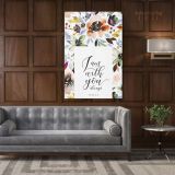 Holy Bible Verse Art Canvas at Office Scripture Decals Quote Print Canvas - Image 7