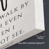 Holy Bible Verse Art Canvas Office Quote Print Ready Bible Verse Art Canvas - Image 8