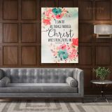 Holy Bible Verse Art Canvas Office Decals Quote Bible Verse Art Canvas - Image 7