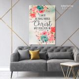 Holy Bible Verse Art Canvas Office Decals Quote Bible Verse Art Canvas - Image 5