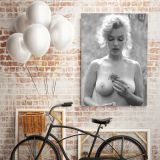 Marilyn Monroe USA Model Naked Canvas Wall Artwork Hangings - Image 6