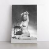 Marilyn Monroe American Model Naked Canvas Wall Artwork Hangings Pop Quote - Image 2
