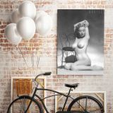 Marilyn Monroe American Model Naked Canvas Wall Artwork Hangings Pop Quote - Image 6