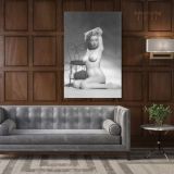Marilyn Monroe American Model Naked Canvas Wall Artwork Hangings Pop Quote - Image 7