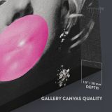 Marilyn Monroe Pink Bubble Canvas American Model Wall Artwork Hangings - Image 8